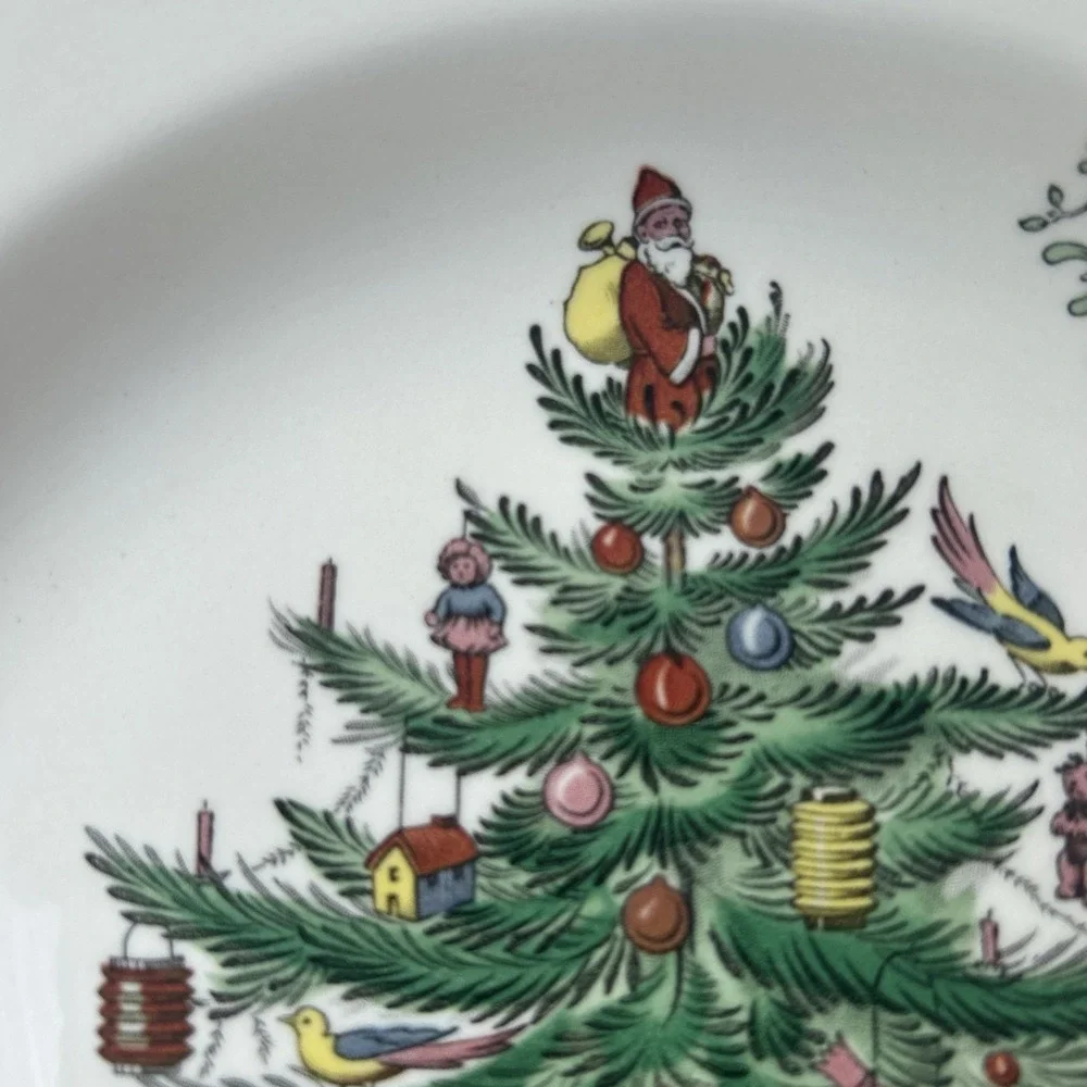 A Spode Christmas Tree S3324 Dinner Plate 10-3/4